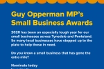 Graphic promoting Guy’s Small Business Awards
