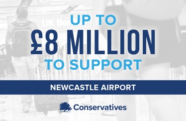 Up to 8m to Support Newcastle Airport